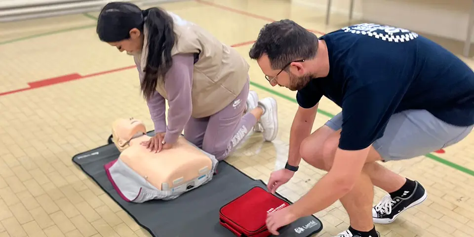 Practising CPR